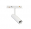 Regulowany reflektor ze zmienną barwą LED biały ściemnialny do systemu szynowego magnetycznego dwufazowego Azzardo ALFA NIKO TRACK MAGNETIC 2LINE 7W CCT SWITCH DIMM WH AZ6511